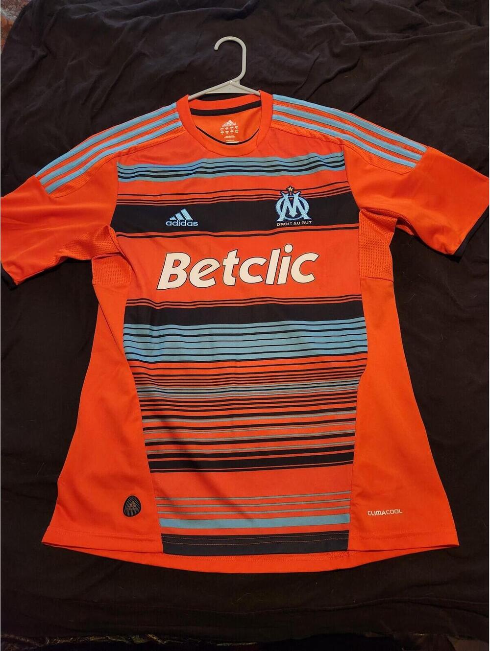 Olympique Marseille 2011/2012 France Third Soccer Jersey Size M